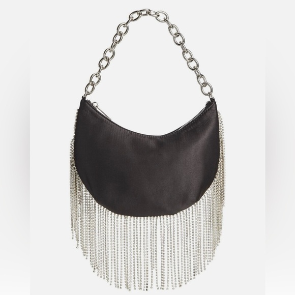 INC International Concepts Handbags - NWOT INC International Concepts Crescent Fringe Hobo